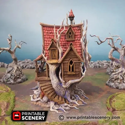 Feywild Bower - Ruined Fantasy Building