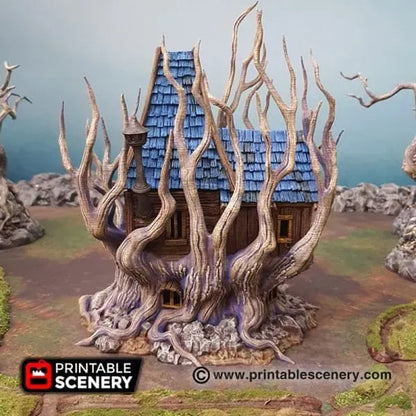 Feywild Cabin - Ruined Fantasy Building