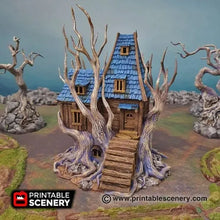 Feywild Cabin - Ruined Fantasy Building