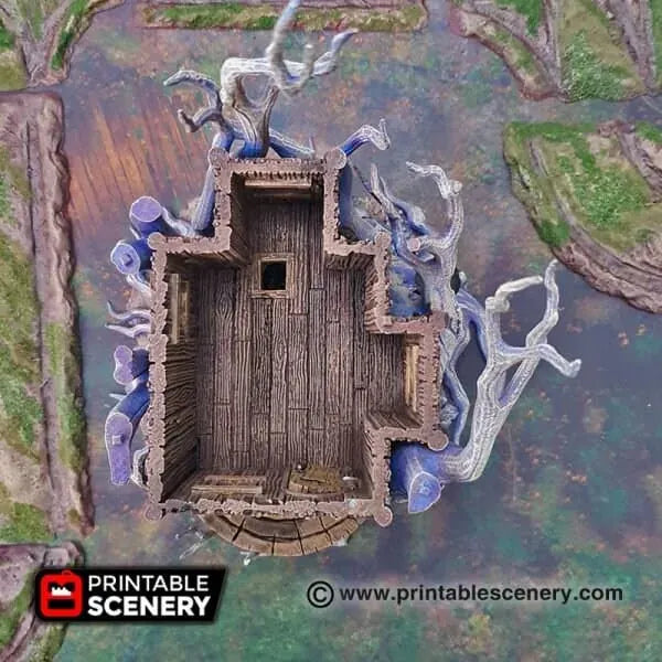 Feywild Cottage - Ruined Fantasy Building