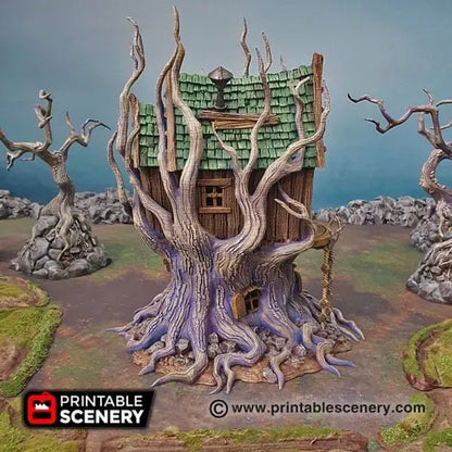 Feywild Cottage - Ruined Fantasy Building