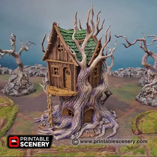 Feywild Cottage - Ruined Fantasy Building