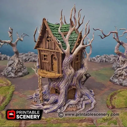 Feywild Cottage - Ruined Fantasy Building