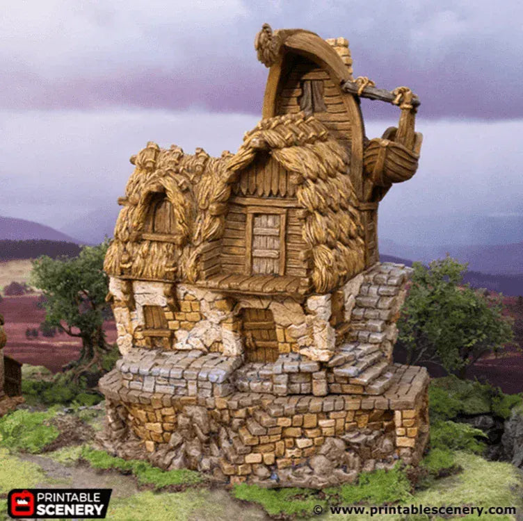 Fisherman's Hut - Hagglethorn Hollow - Fantasy Building