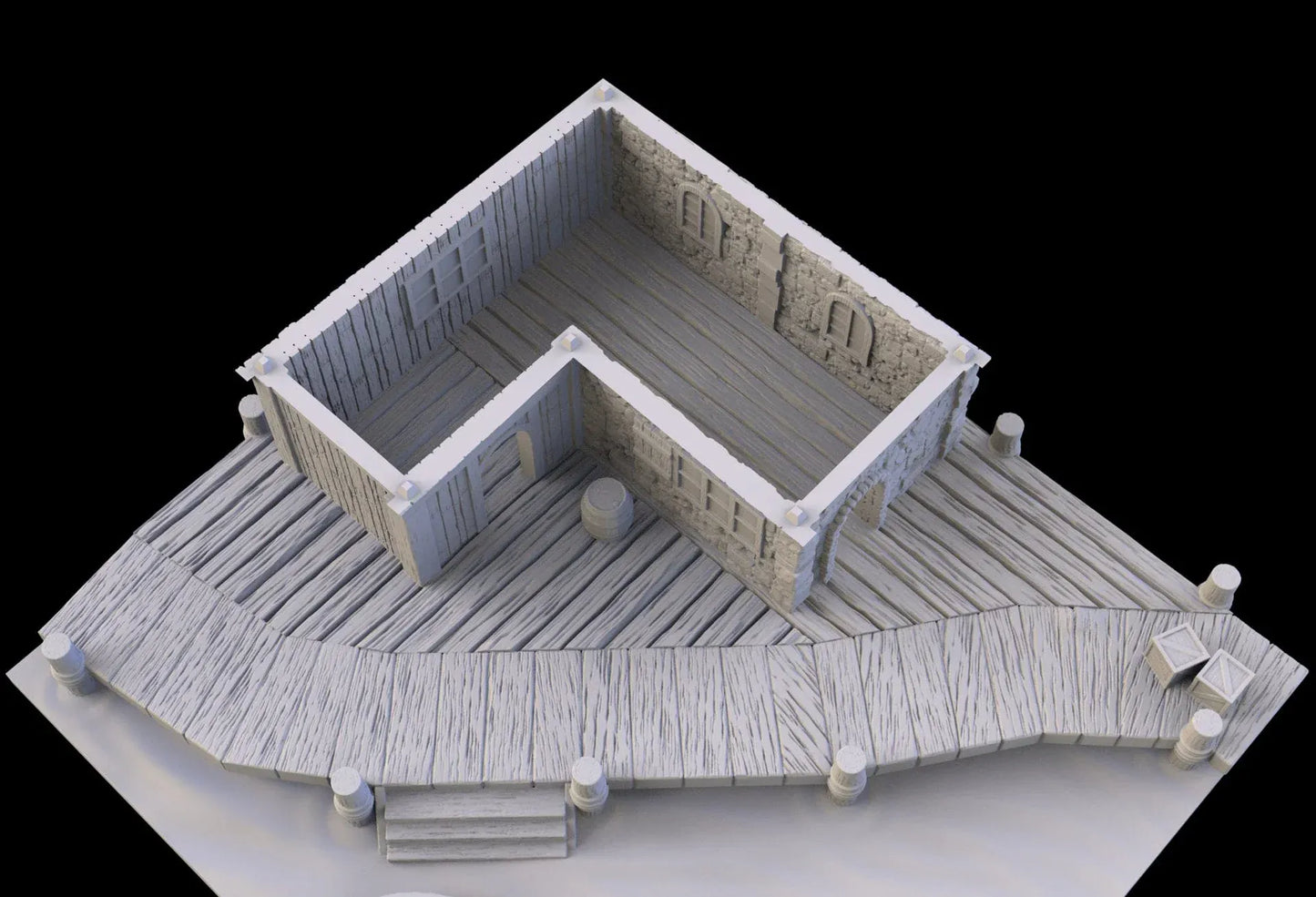 Fishery - Town of Grexdale - Fantasy Building