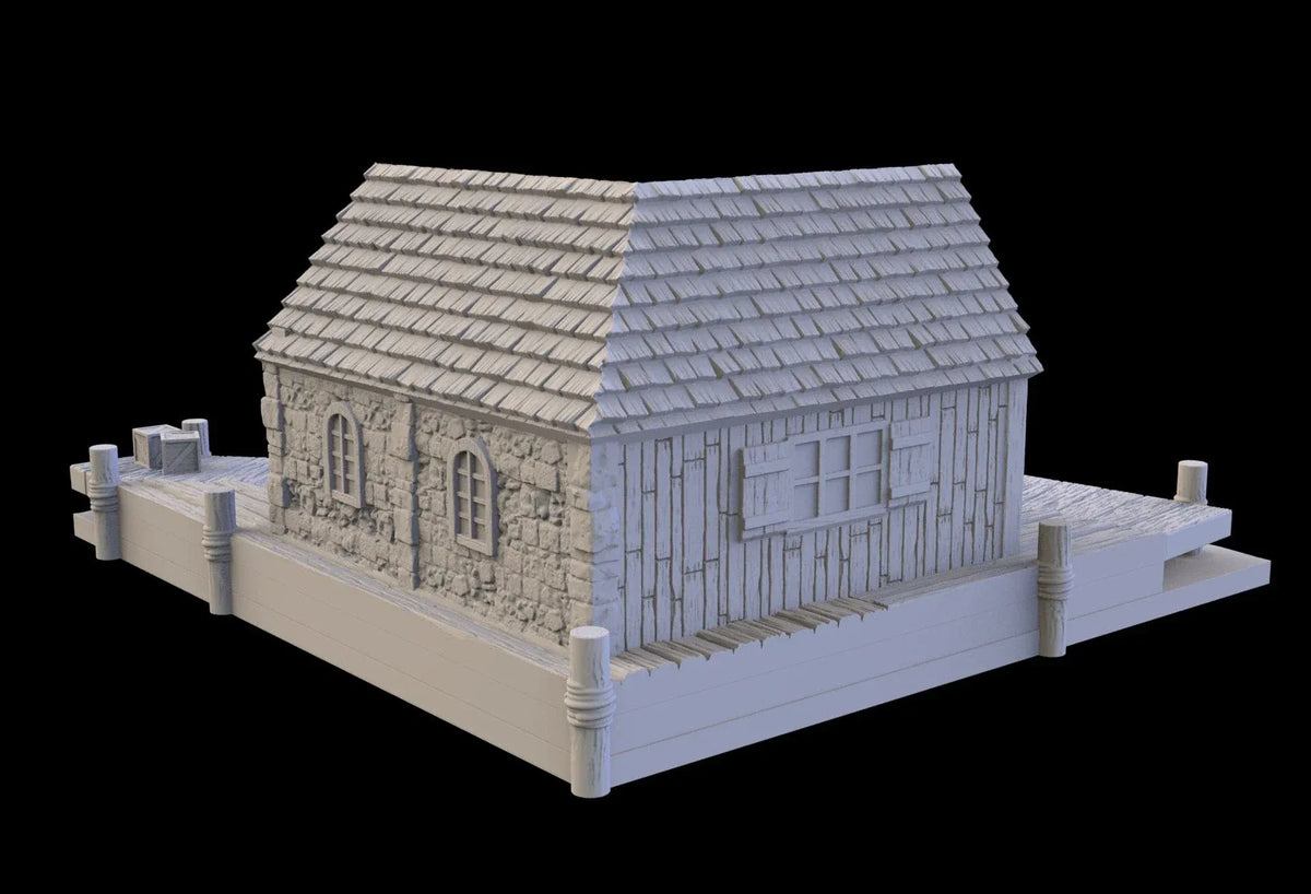 Fishery - Town of Grexdale - Fantasy Building