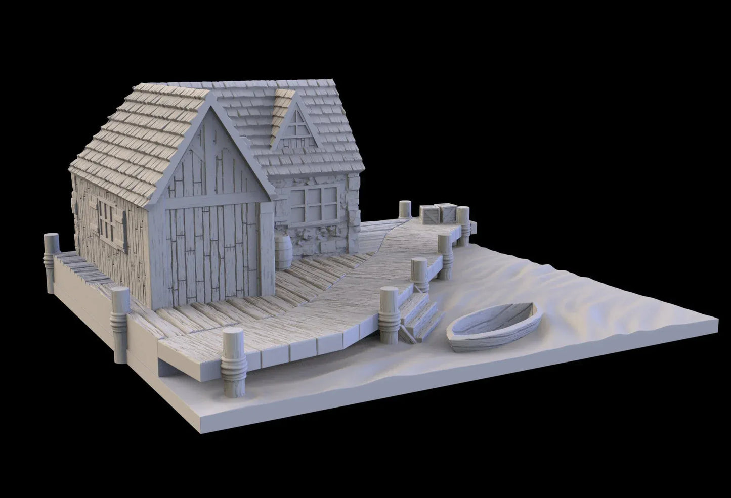 Fishery - Town of Grexdale - Fantasy Building