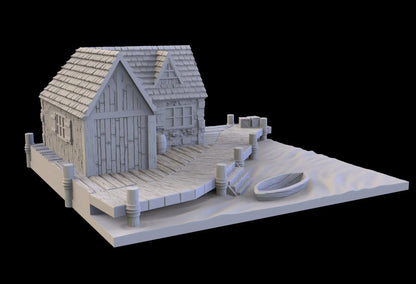 Fishery - Town of Grexdale - Fantasy Building