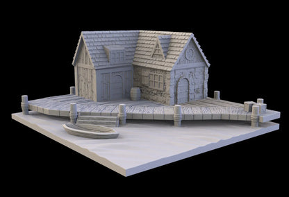 Fishery - Town of Grexdale - Fantasy Building