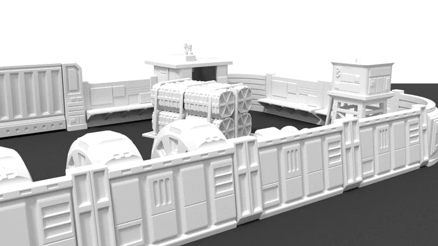 Freedom Fighter's (Rebel) Compound - Star Wars Legion Terrain
