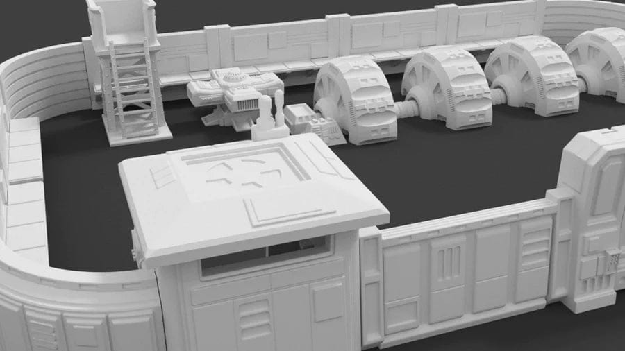 Freedom Fighter's (Rebel) Compound - Star Wars Legion Terrain