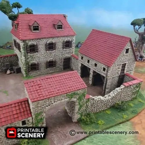 French Farm - WWII - Building