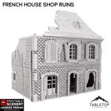 French House Shop Ruins - WWII Building