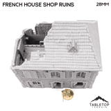 French House Shop Ruins - WWII Building