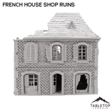 French House Shop Ruins - WWII Building