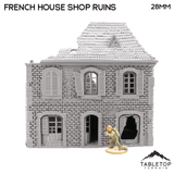 French House Shop Ruins - WWII Building