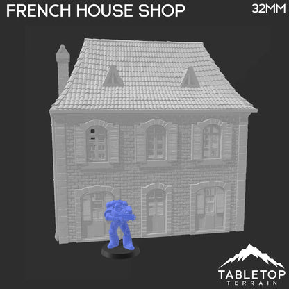 French House Shop - WWII Building