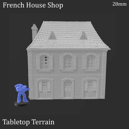 French House Shop - WWII Building