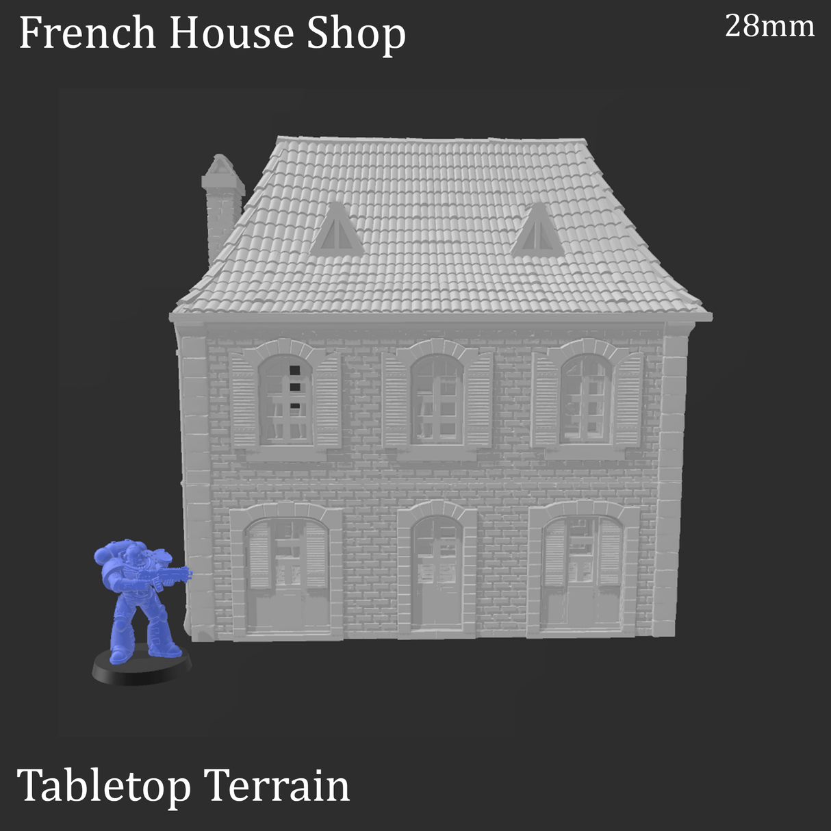 French House Shop - WWII Building