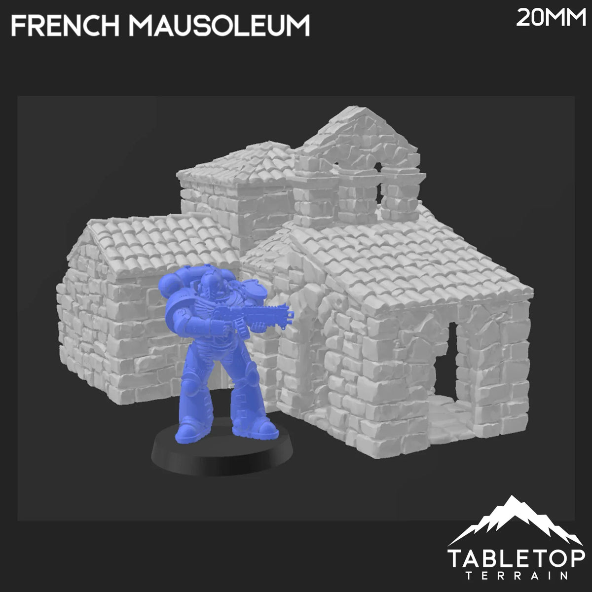 French Mausoleum - Country & King - Fantasy Historical Building