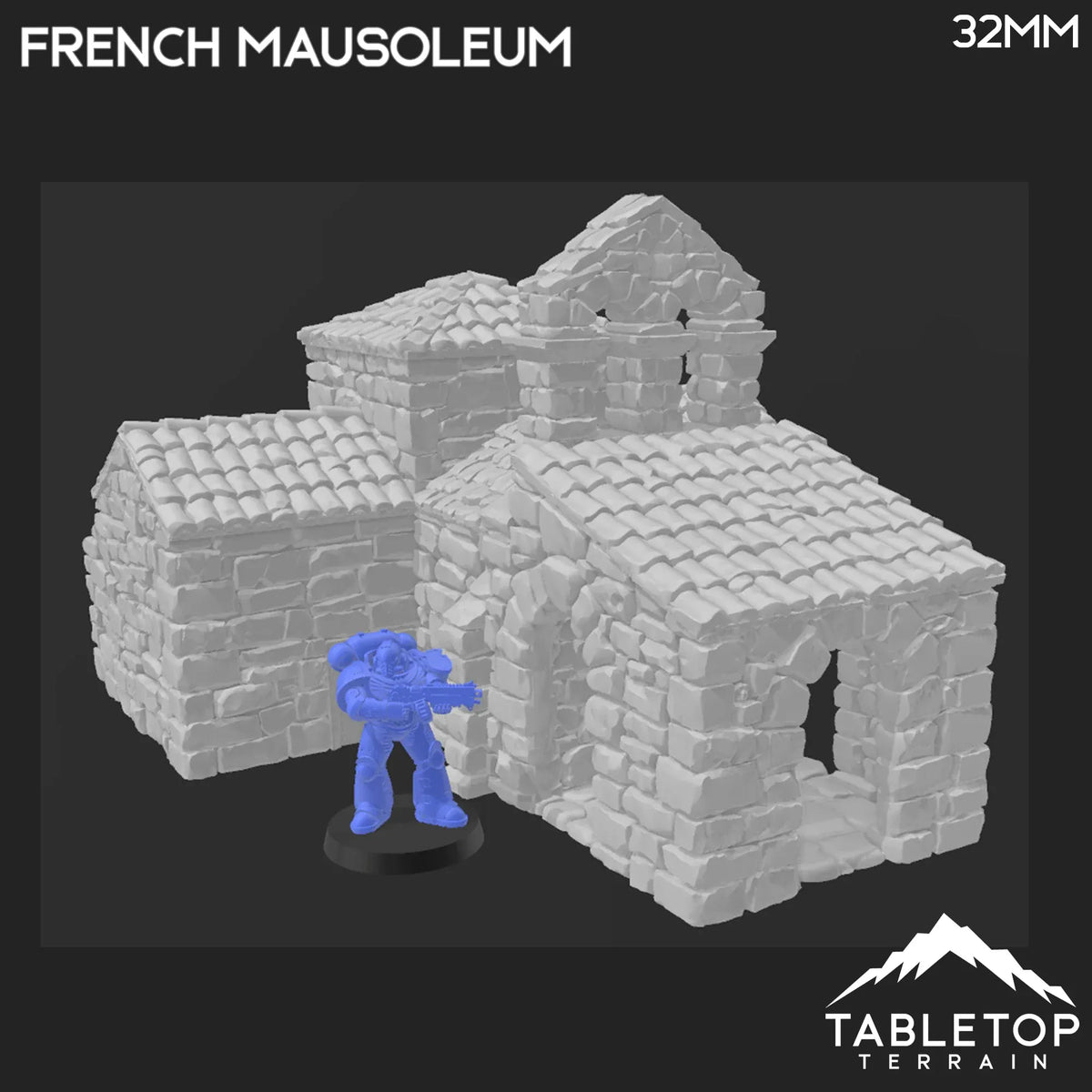 French Mausoleum - Country & King - Fantasy Historical Building