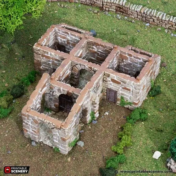 French Mausoleum - Country & King - Fantasy Historical Building