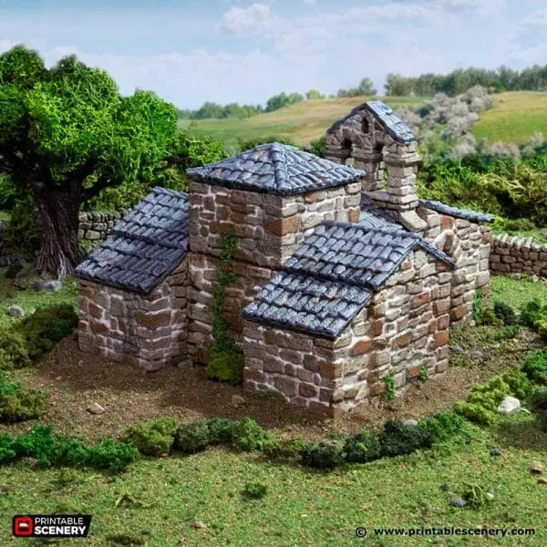 French Mausoleum - Country & King - Fantasy Historical Building