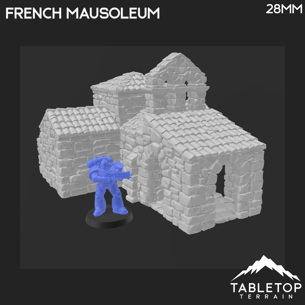 French Mausoleum - Country & King - Fantasy Historical Building