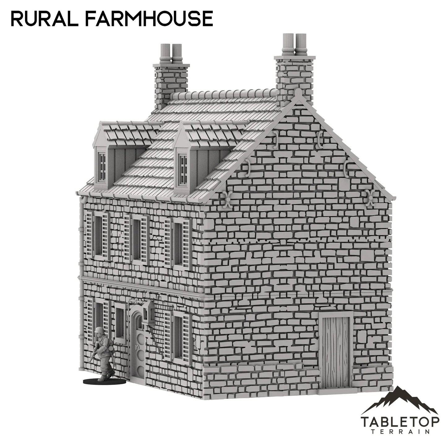 French Rural Farmhouse