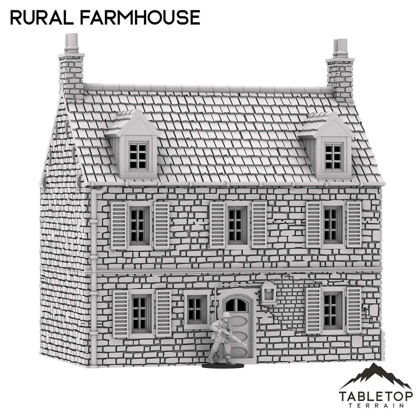 French Rural Farmhouse