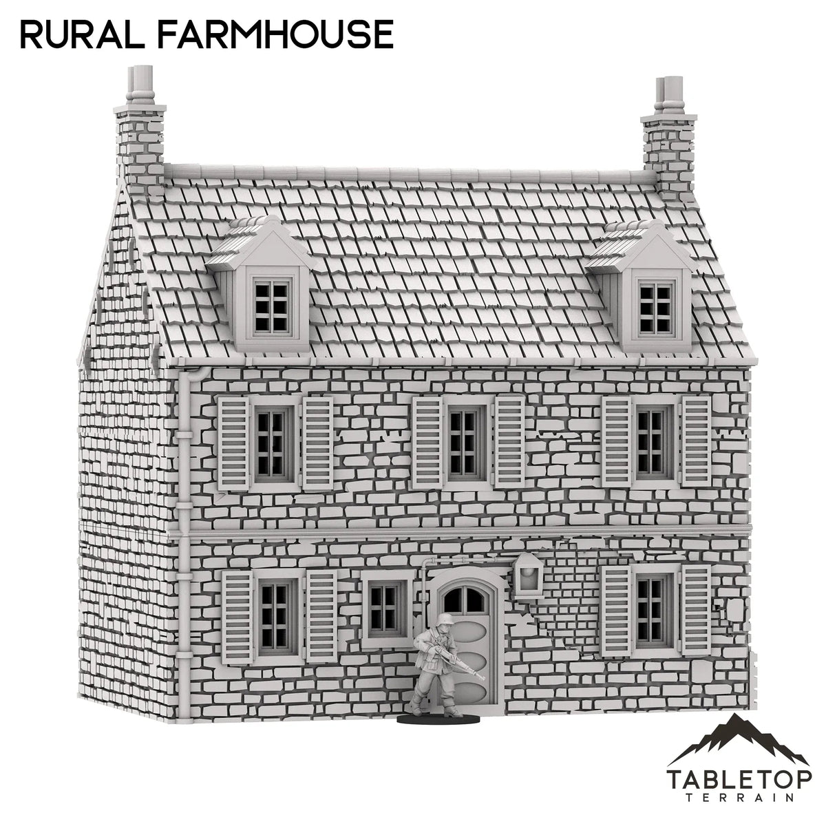 French Rural Farmhouse