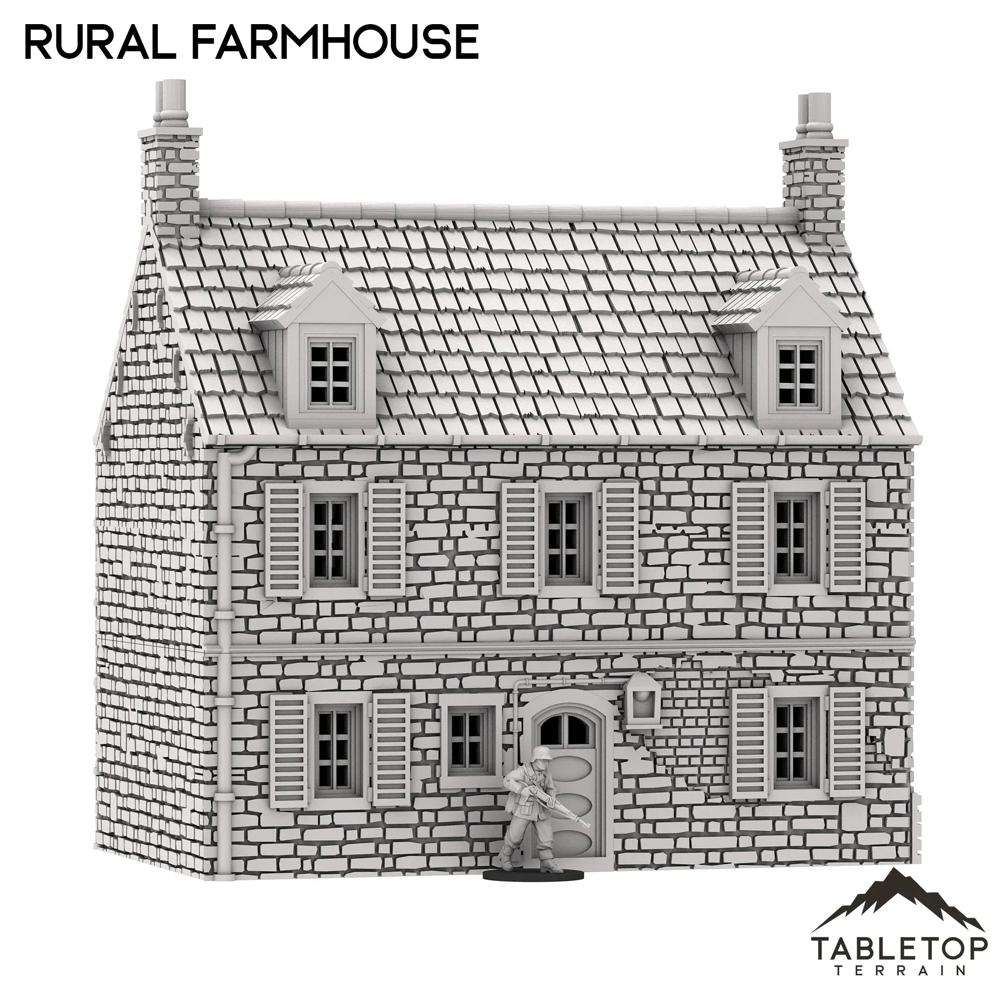 French Rural Farmhouse