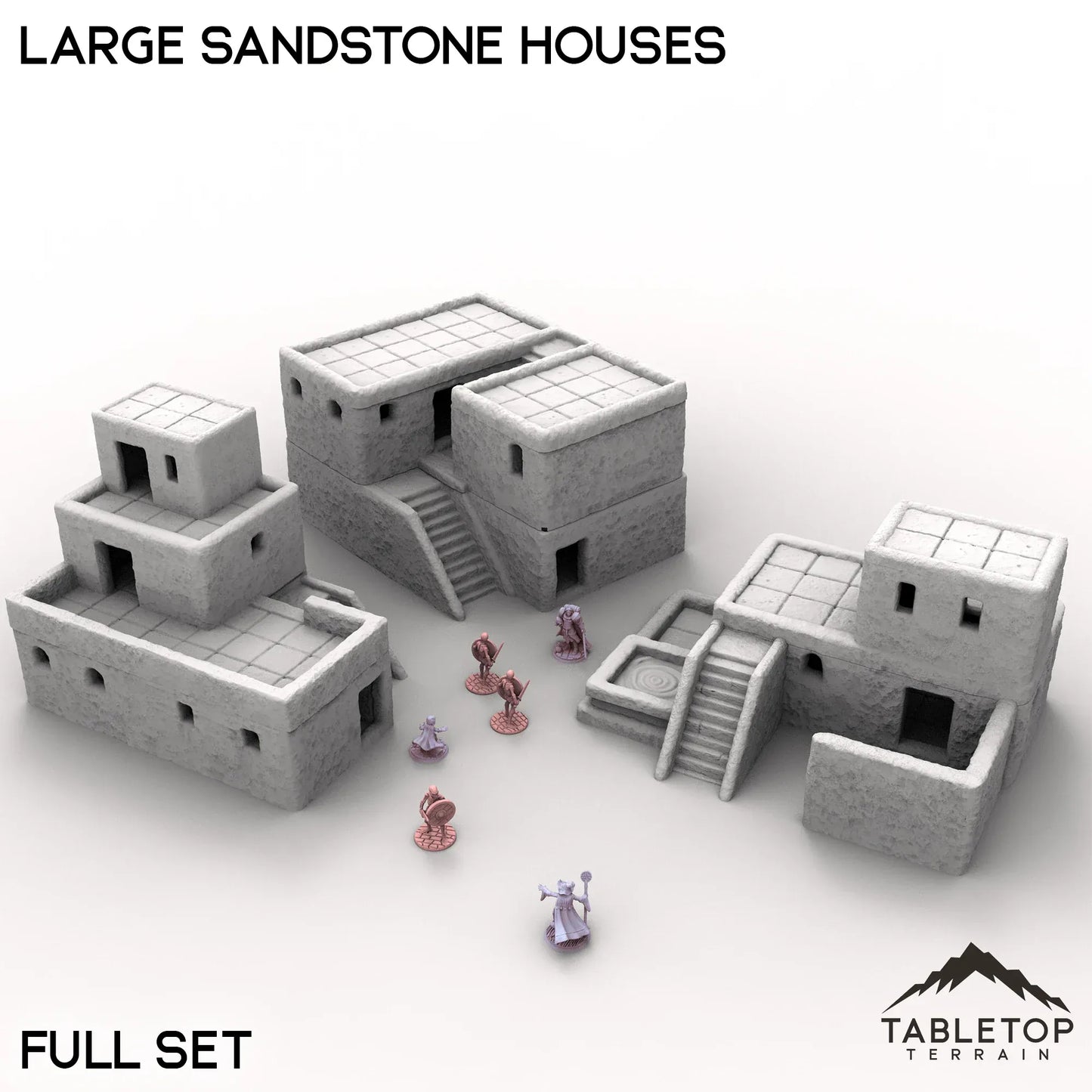 Large Sandstone Houses