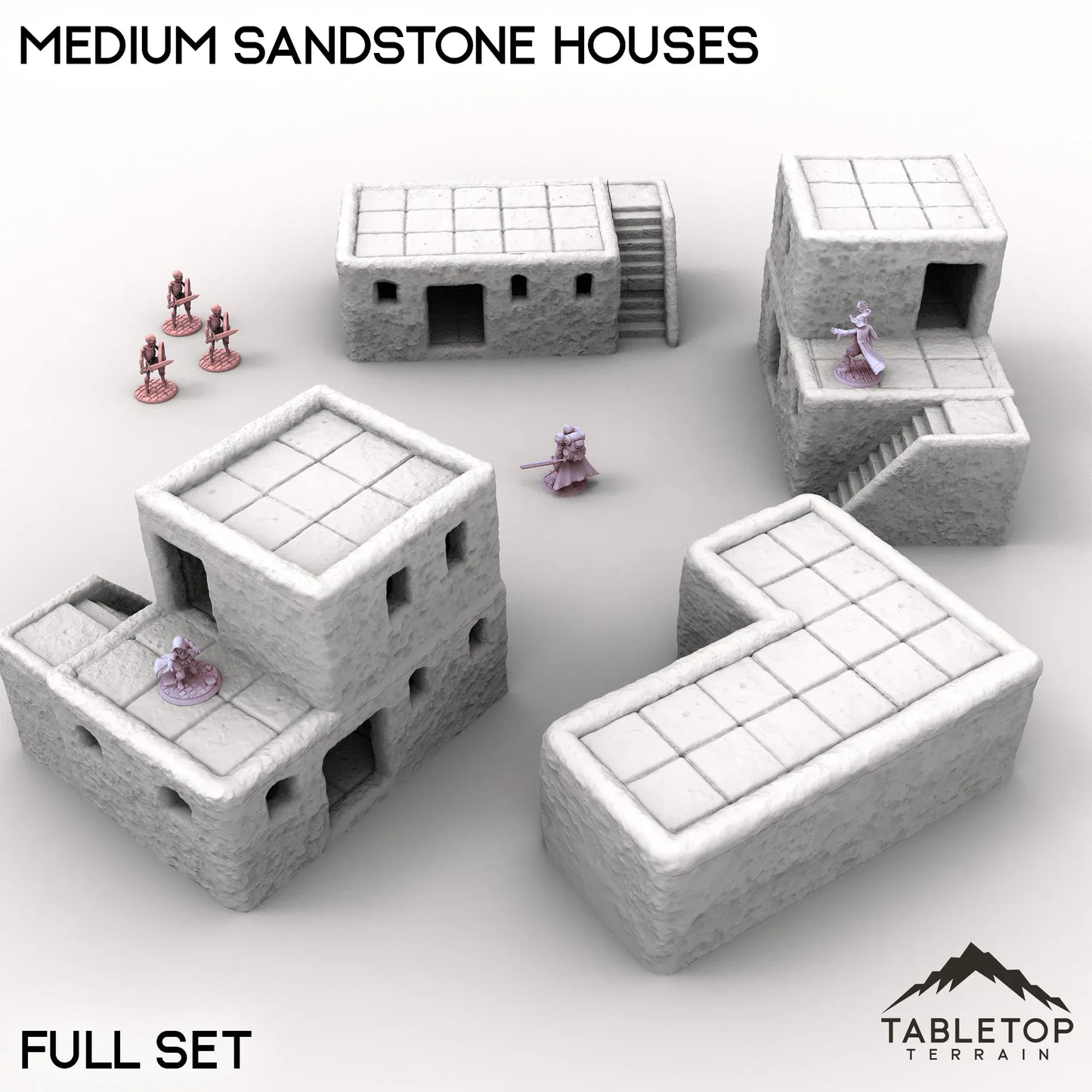 Medium Sandstone Houses