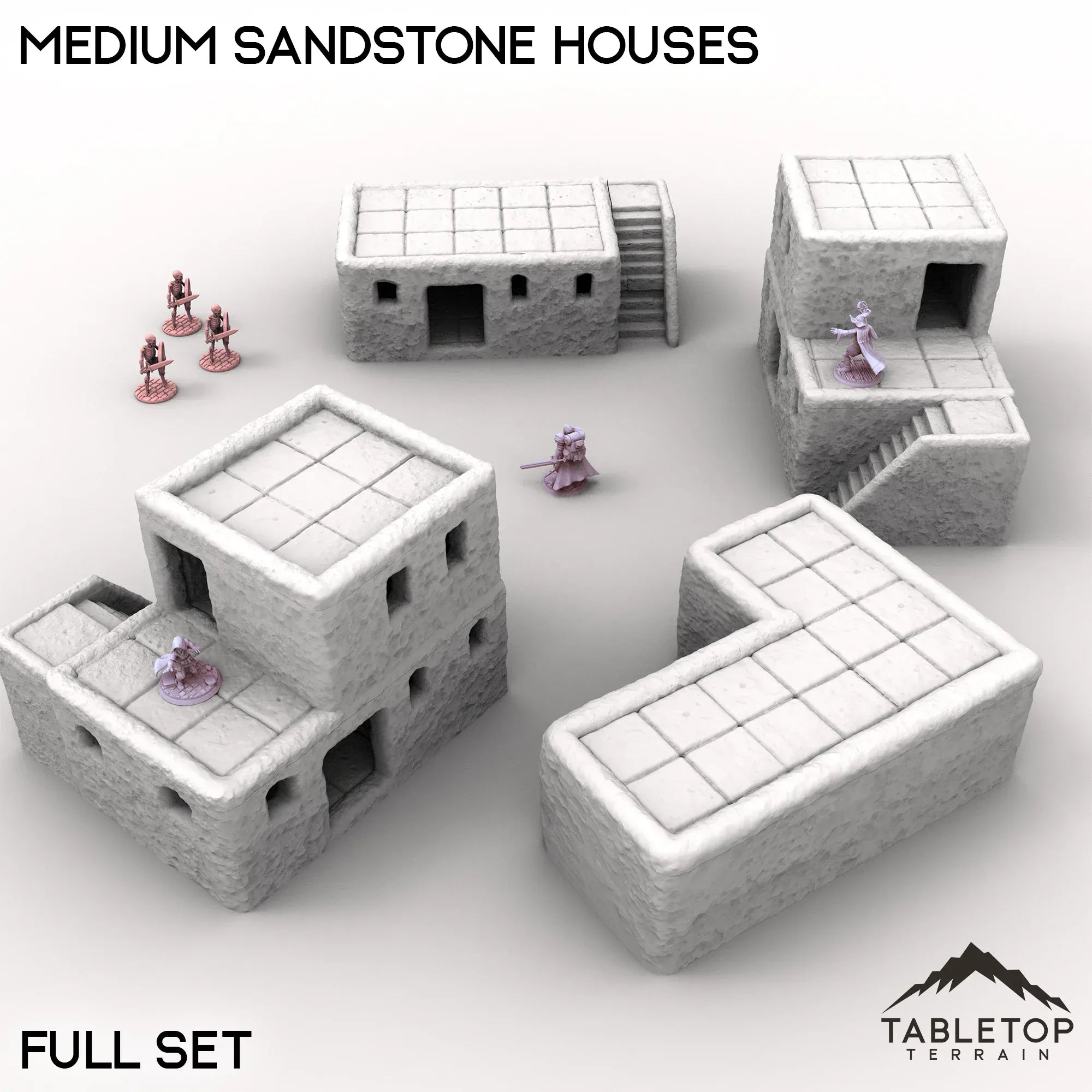 Medium Sandstone Houses