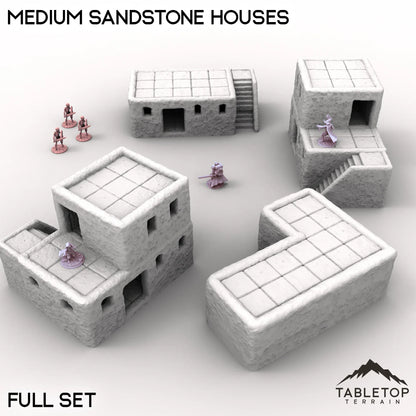 Medium Sandstone Houses