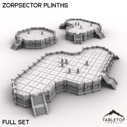 Zorpsector Plinths