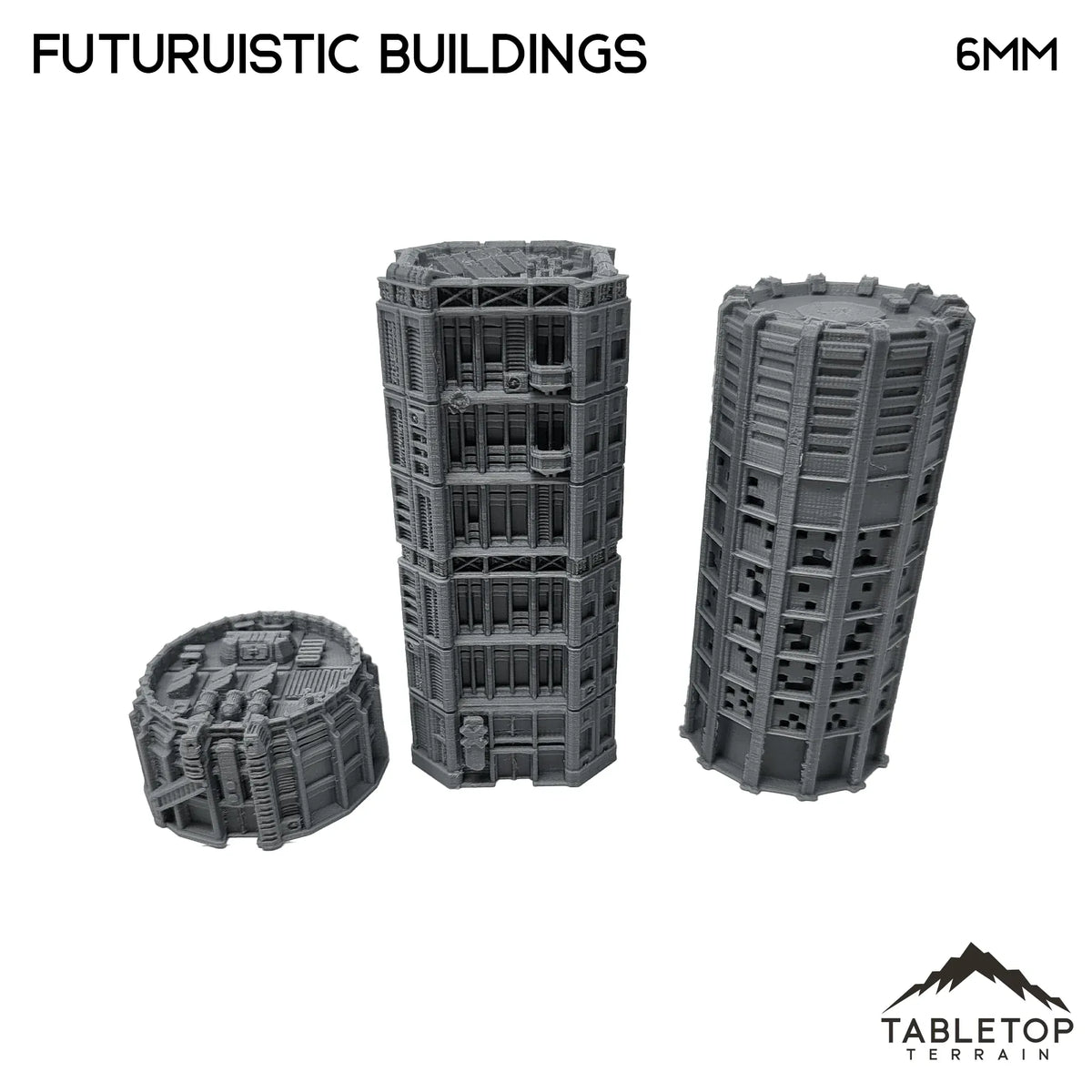 Futuristic Buildings - 6mm terrain