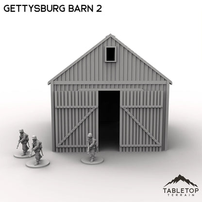 Gettysburg Barn 2