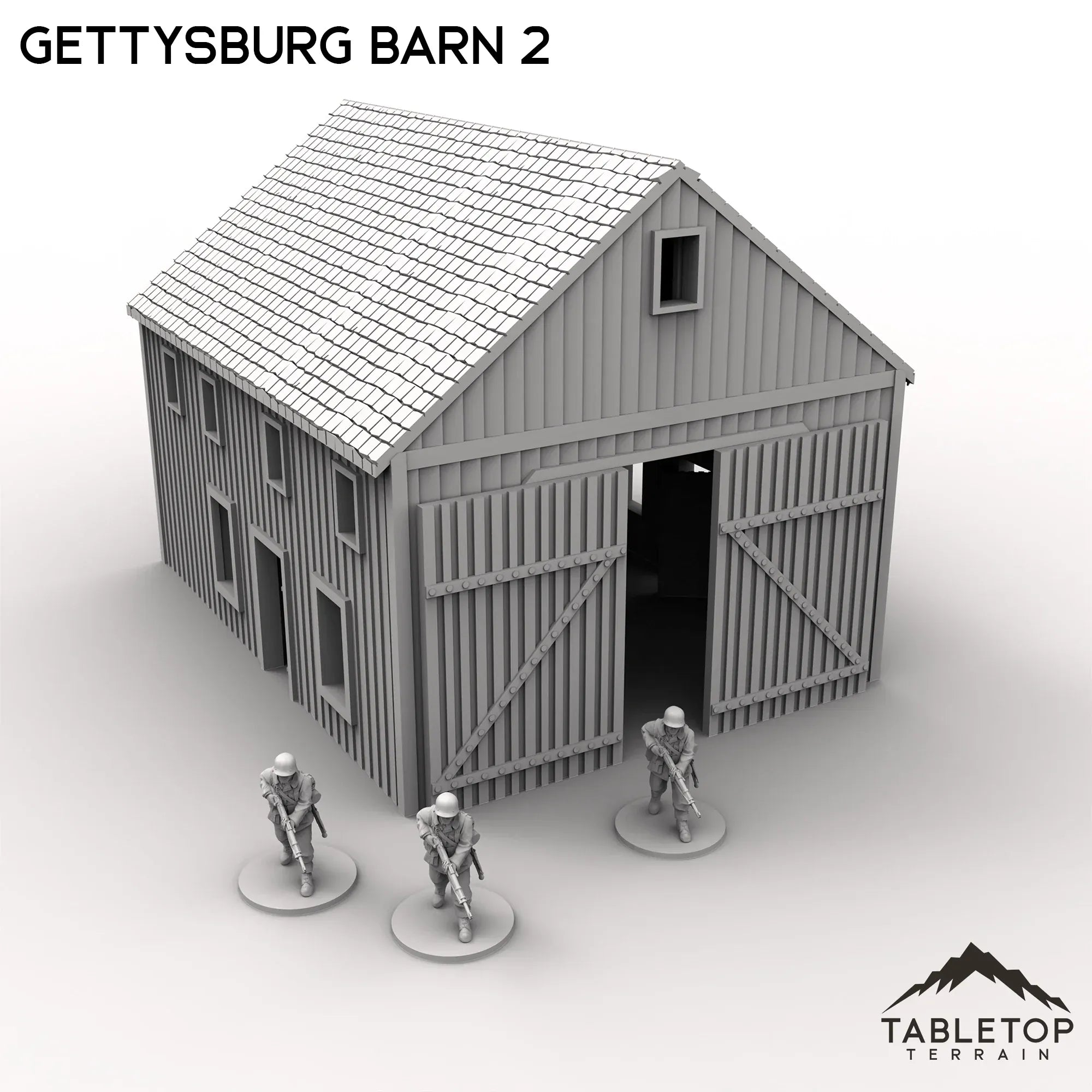 Gettysburg Barn 2