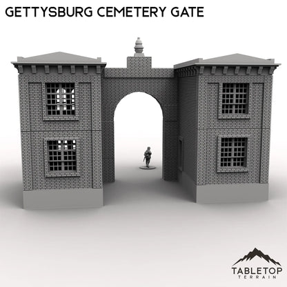 Gettysburg Cemetery Gate