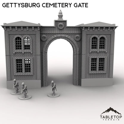 Gettysburg Cemetery Gate