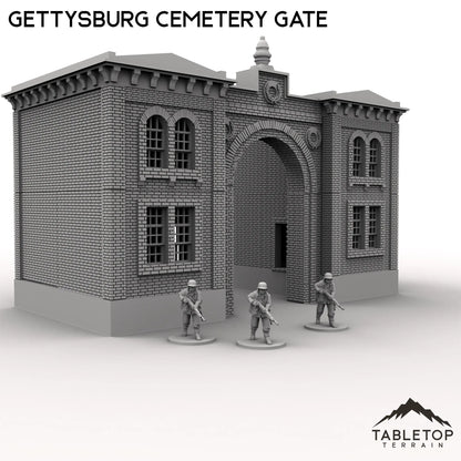 Gettysburg Cemetery Gate