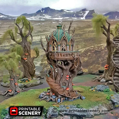 Gloomwood Treehouse - Elven Building