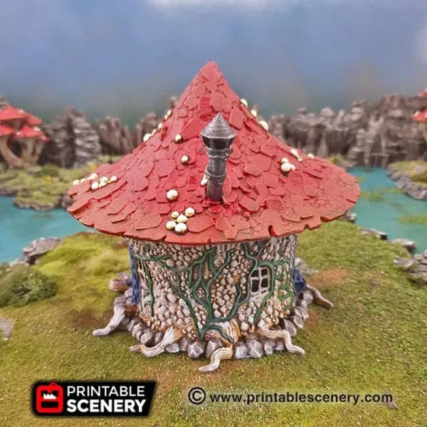 Goblin Mushroom Hovel - Fantasy Building