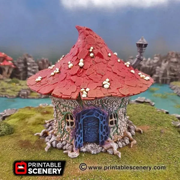Goblin Mushroom Hovel - Fantasy Building