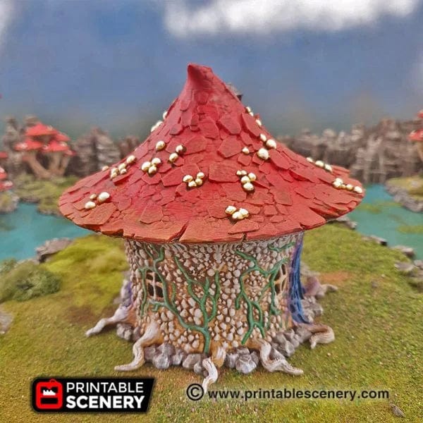 Goblin Mushroom Hovel - Fantasy Building