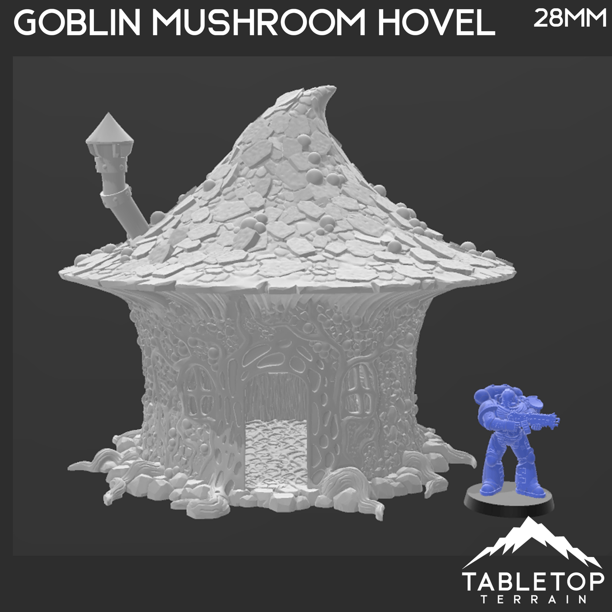 Goblin Mushroom Hovel - Fantasy Building