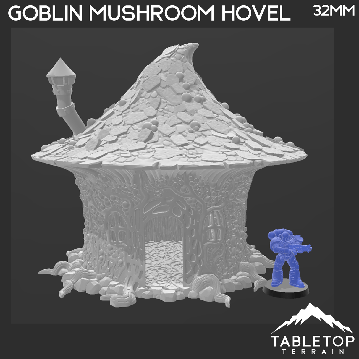 Goblin Mushroom Hovel - Fantasy Building