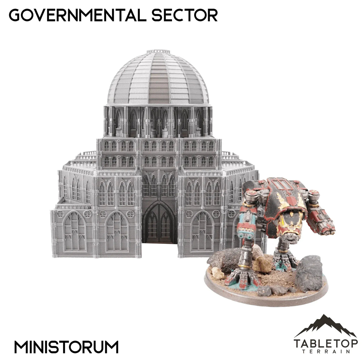 Governmental Sector 8mm Scale Building Pack